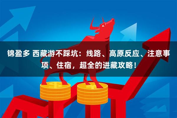 锦盈多 西藏游不踩坑：线路、高原反应、注意事项、住宿，超全的进藏攻略！