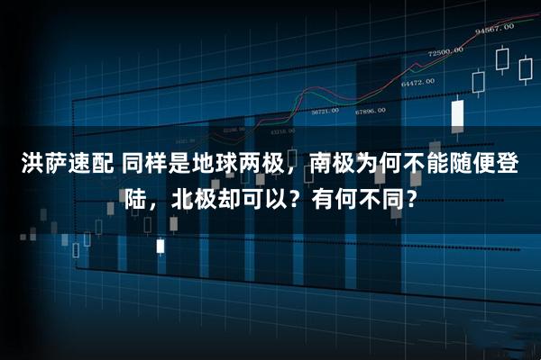 洪萨速配 同样是地球两极,南极为何不能随便登陆,北极却可以?有何不同?